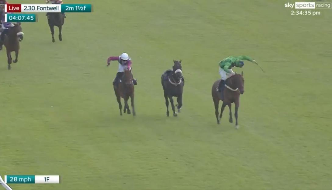 ‘What the hell were you doing?!’ – Ashen-faced jockey apologises after riding winner in controversial photo finish