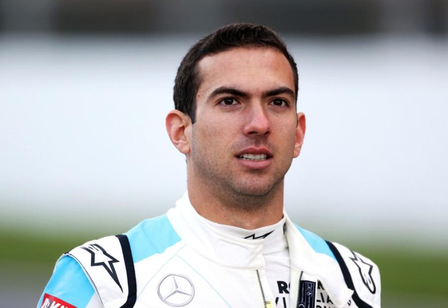 Nicholas Latifi in his racing suit.