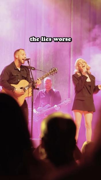 Nepo baby daughter of noughties singer joins famous father on stage to perform hit track – but can you guess who it is?