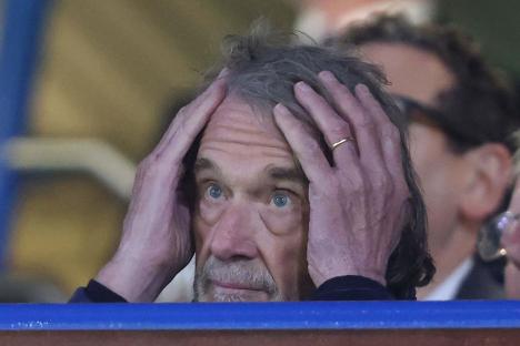 Sir Jim Ratcliffe watches in horror at Stamford Bridge as Man Utd set another embarrassing record