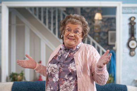 Agnes Brown from Mrs. Brown's Boys.