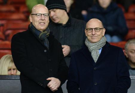 Joel and Avram Glazer, co-chairpeople of Manchester United.