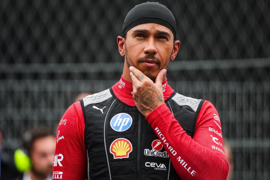 Lewis Hamilton at the 2025 Dutch Grand Prix.