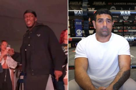 ‘People talk a lot of s***’ – KSI defended by his coach for being spotted at concert a week after pulling out of fight