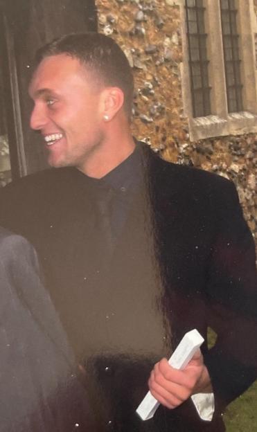 Photo of Shane Samler before his cocaine addiction.
