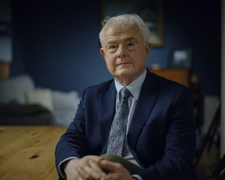 Portrait of Ed Punchard, Piper Alpha survivor.
