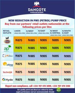 BREAKING: Again, Dangote refinery slashes petrol prices nationwide 3