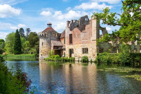 Small English castle with ancient woodlands that people say looks just like a Disney film