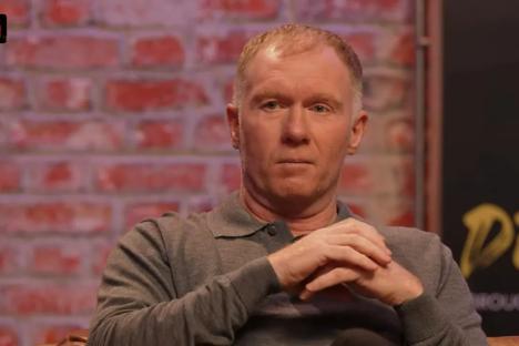 ‘No way I could say it on TV’ – Man Utd icon Paul Scholes reveals emotional reason he didn’t answer question on Overlap