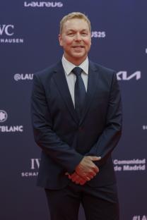 Chris Hoy at the 2025 Laureus World Sports Awards.