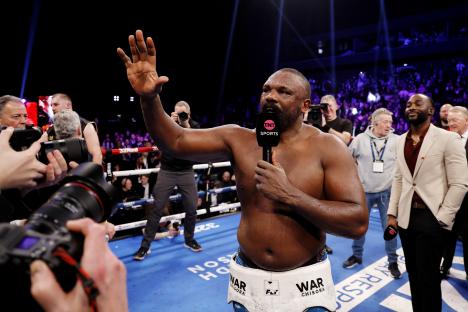 Derek Chisora post-win interview.