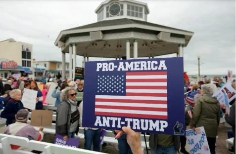 Confused protesters struggle to define why Trump is ‘fascist’ in viral video