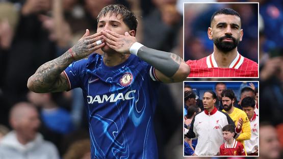 Chelsea 3 Liverpool 1: Blues ruin Slot’s title party and boost Champions League hopes after guard of honour was booed