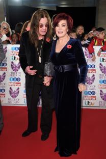 Ozzy and Sharon Osbourne at the Pride of Britain Awards.