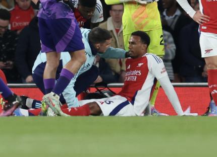 Arsenal star Gabriel Magalhaes’s season OVER as defender needs surgery on hamstring injury sustained in Fulham clash