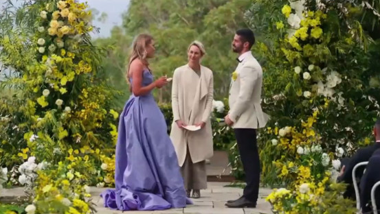 Jacqui Ryan's wedding on Married at First Sight Australia.
