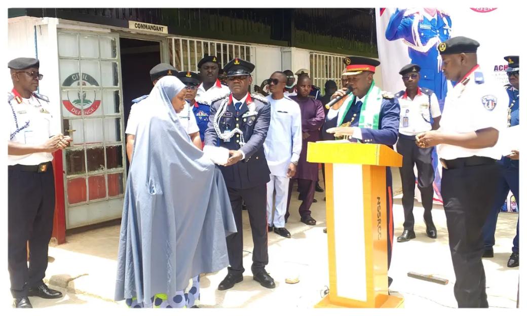 NSCDC donates N900,000 to family of slain officer in Jigawa