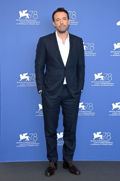 Ben Affleck attends the photocall of "The Last Duel" at the 78th Venice International Film Festival.