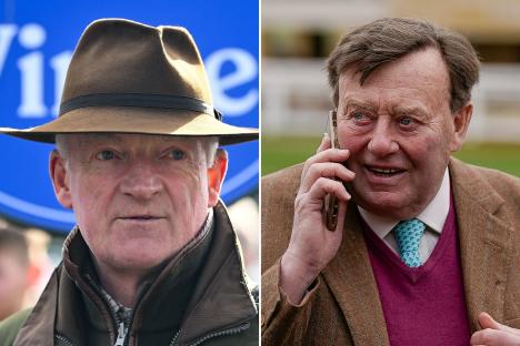 Bookies report ‘odds crashing’ on several Willie Mullins Grand National Festival horses in fight against Nicky Henderson
