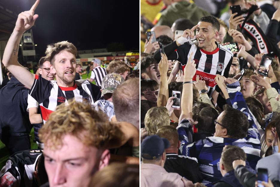 I partied with Grimsby stars until 3am after giant-killing and feel worse for wear now… but Man Utd flops scarpered