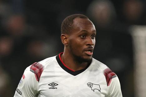 Derby County star, 27, breaks unwanted all-time record before going off injured four minutes into match