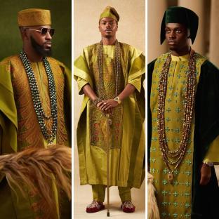 The Gents Understood the Assignment | Aso-Ebi, Agbada & Vibes!