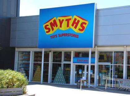 Exterior view of a Smyths Toys Superstores in London.