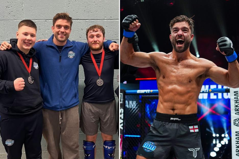 MMA star Alfie Davis out to win world title and $500k bonus for his kickboxing pupils… after they gave him tips to win
