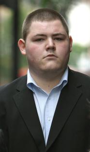 Jamie Waylett, Harry Potter actor, at court sentencing.