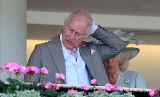 Distraught King Charles watches on as his horse FLOPS at Royal Ascot despite being the favourite