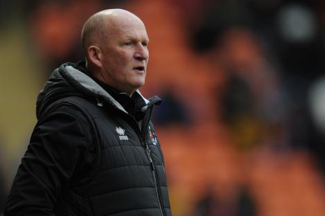 Photo of Blackpool manager Simon Grayson.