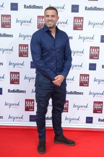 Jamie Lomas at the Radio Times Soap Awards 2024.