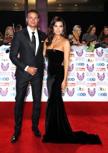 Jermaine Jenas and Ellie Penfold at the Pride of Britain Awards.
