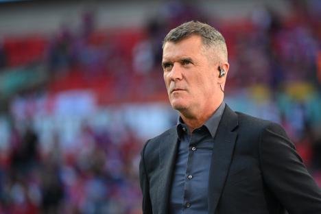Roy Keane at the Emirates FA Cup Final.