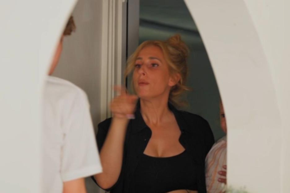 Watch the moment furious Stacey Solomon confronts son Zach, 17, in fiery row as he swears at her after late-night party