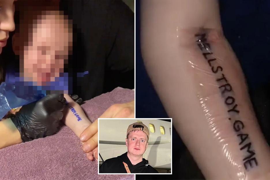 Parents' Shocking Act: Tattooing Their Screaming One-Year-Old in Disturbing Contest for a Free Flat from Sinister 'Trash Streamer'