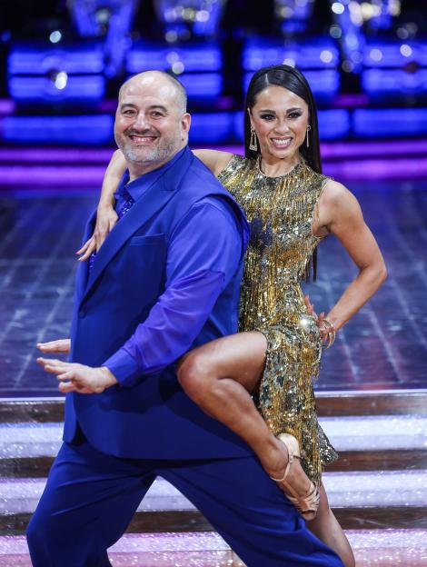 Wynne Evans and Katya Jones at the Strictly Come Dancing Live Tour photocall.