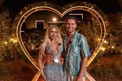 Mandatory Credit: Photo by Ricardo De Leca/ITV/REX/Shutterstock (15154846m) Gabby Allen and Casey O'Gorman 'Love Island: All Stars' TV Show, Final, South Africa - 17 Feb 2025