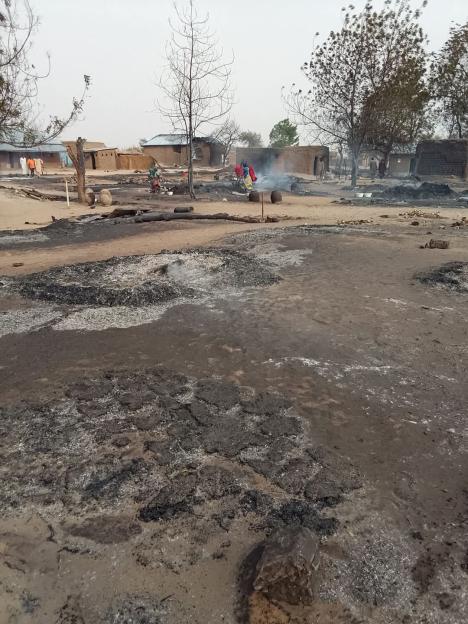 51 houses, 85 livestock reportedly destroyed as fire ravages Yobe community