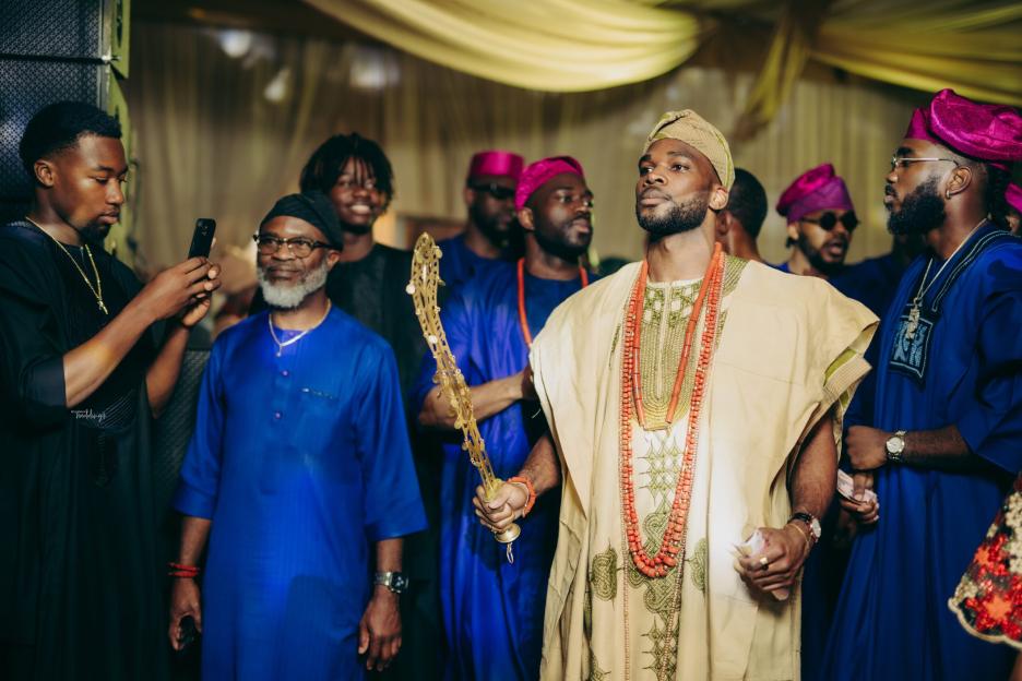 When Love &#038; Culture Meets! Enjoy Karen and Dejo&#8217;s Yoruba Trad 100