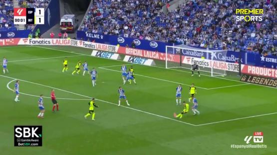Antony goal for Real Betis v Espanyol https://x.com/PremSportsTV/status/1919095336284434901