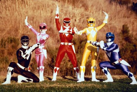 The Mighty Morphin Power Rangers.