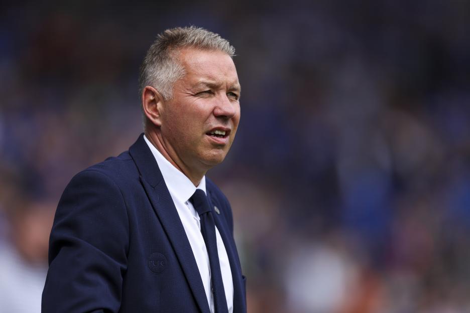 Darren Ferguson, manager of Peterborough United.