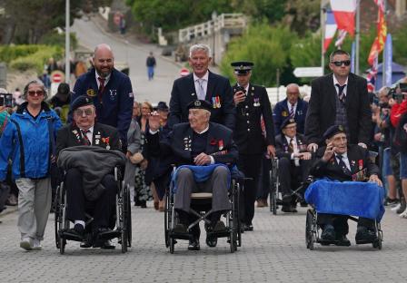 Only 8,000 World War Two veterans are still alive out of the five million British forces who fought for the nation