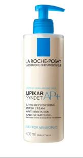 La Roche-Posay Lipikar Syndet AP+ wash cream.