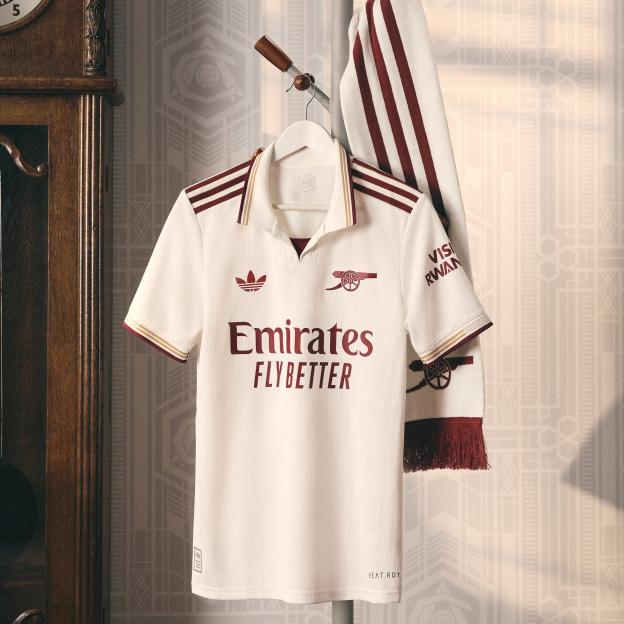 Arsenal's new third kit.