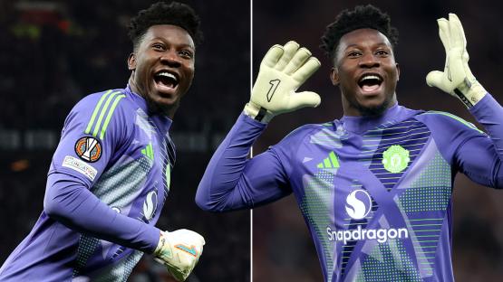 Andre Onana labelled ‘genuinely insane’ as Man Utd goalkeeper divides opinion with celebration in front of Lyon fans