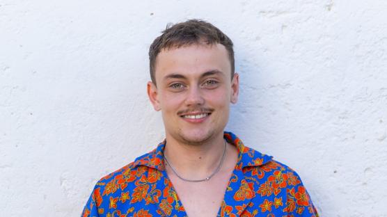 Lars, 23, a hotel receptionist from Wolverhampton, contestant on a UK dating show for boys who like boys.