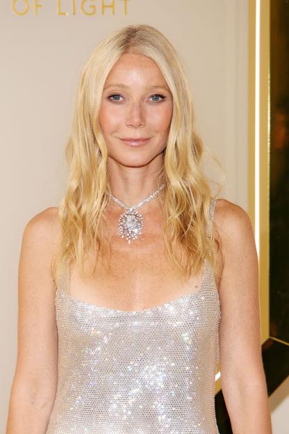 Gwyneth Paltrow attending the Swarovski "Masters of Light - From Vienna to Milan" exhibition.