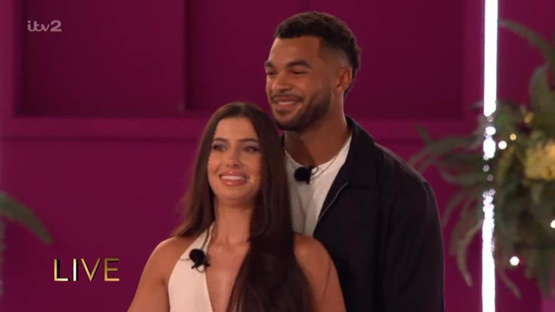 Yasmin Pettet and Jamie Rhodes, Love Island 2025, third place.